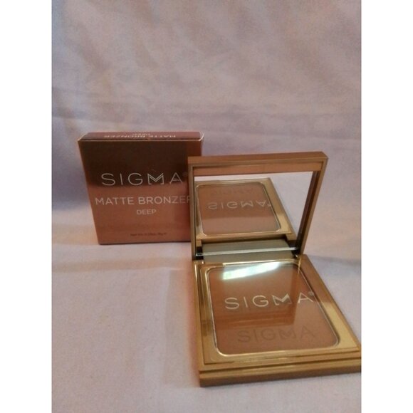 Sigma Matte Bronzer in Deep - 0.28 oz / 8g New in Box - Picture 2 of 3